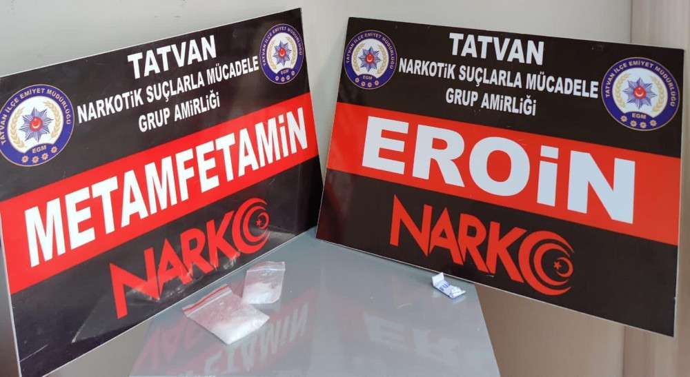 Bitlis'te eroin ele geçirildi