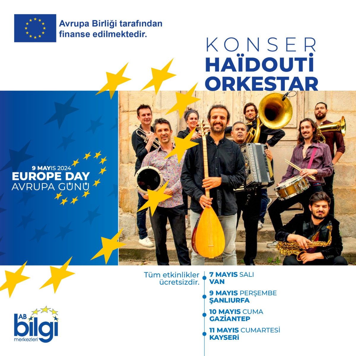 9 Mayıs Avrupa Günü kültürel etkinliklerle kutlanacak