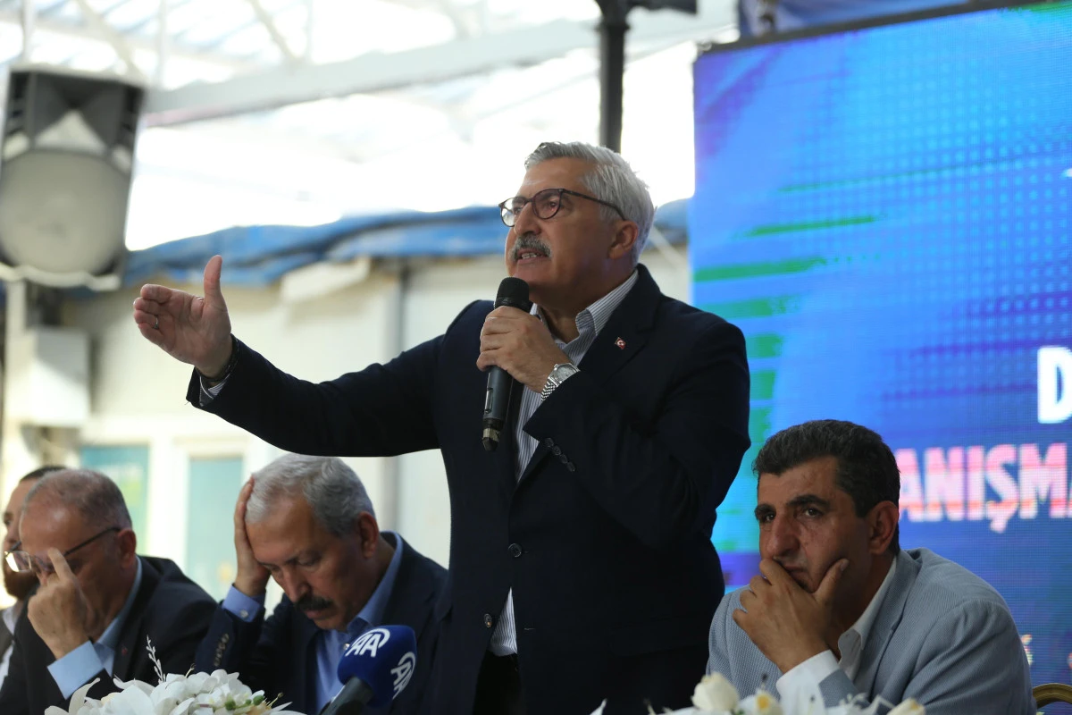 AK Parti Genel Başkan Yardımcısı H&uuml;seyin Yayman, Hatay'da konuştu: