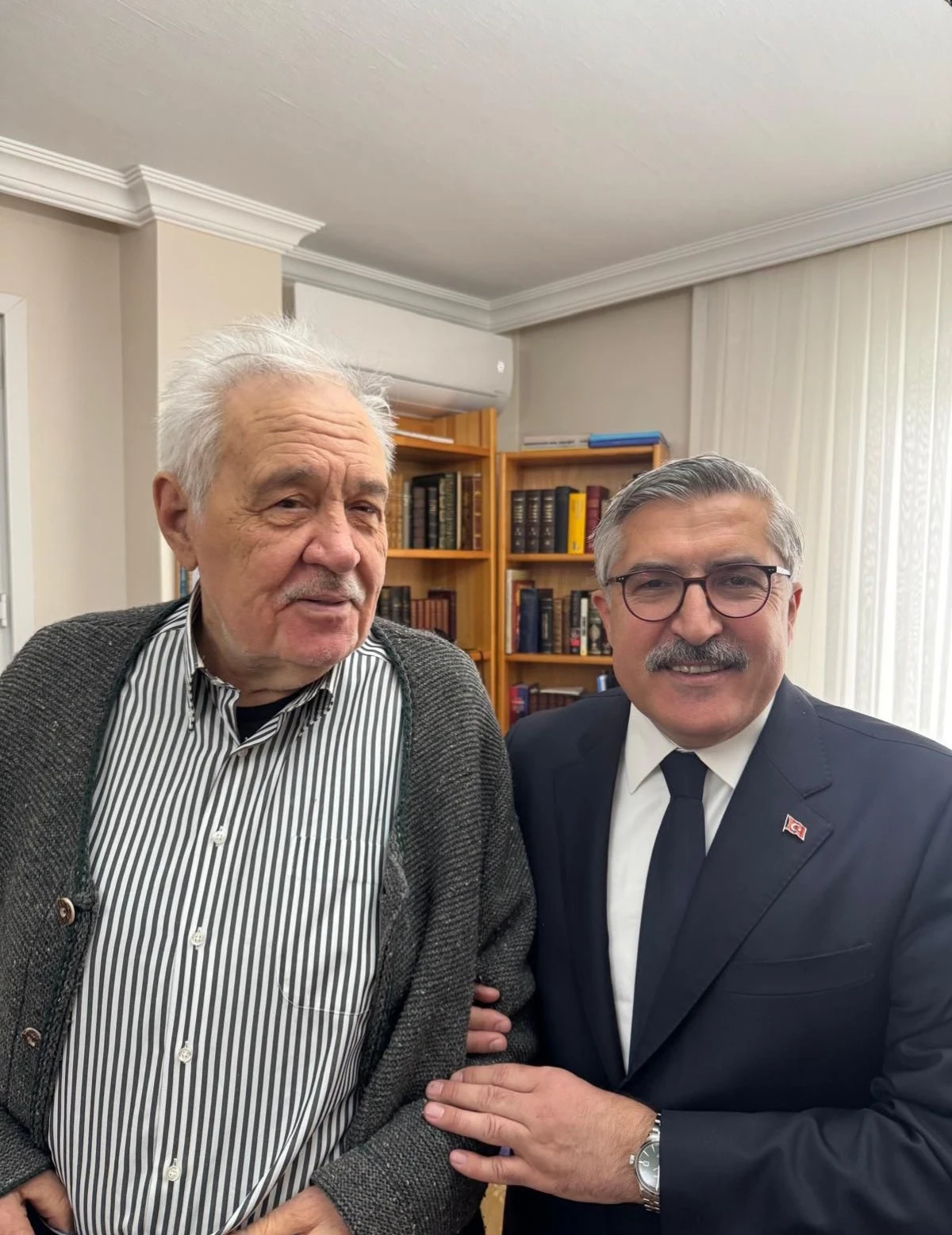 AK Parti Genel Başkan Yardımcısı Hüseyin Yayman’dan İlber Ortaylı’ya Ziyaret