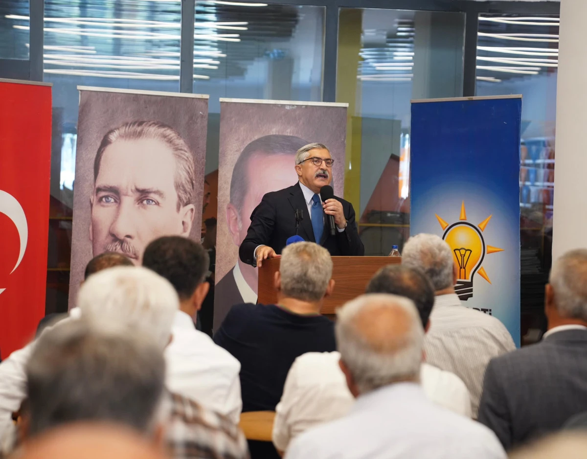 AK Parti Genel Başkan Yardımcısı Yayman, Kilis'te konuştu: