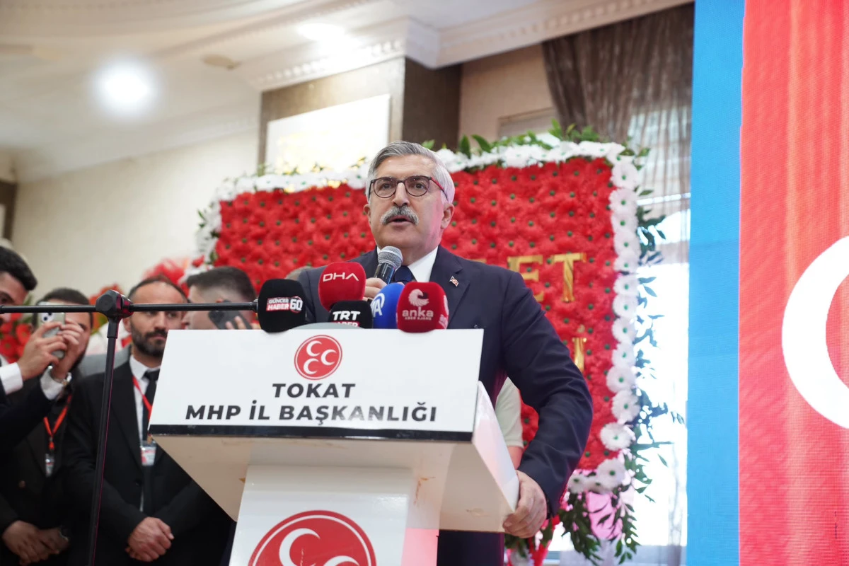 AK Parti Genel Başkan Yardımcısı Yayman, Tokat'ta konuştu: