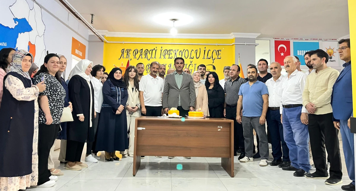 AK Parti İpekyolu İl&ccedil;e teşkilatı  T&uuml;rkiye birincisi oldu