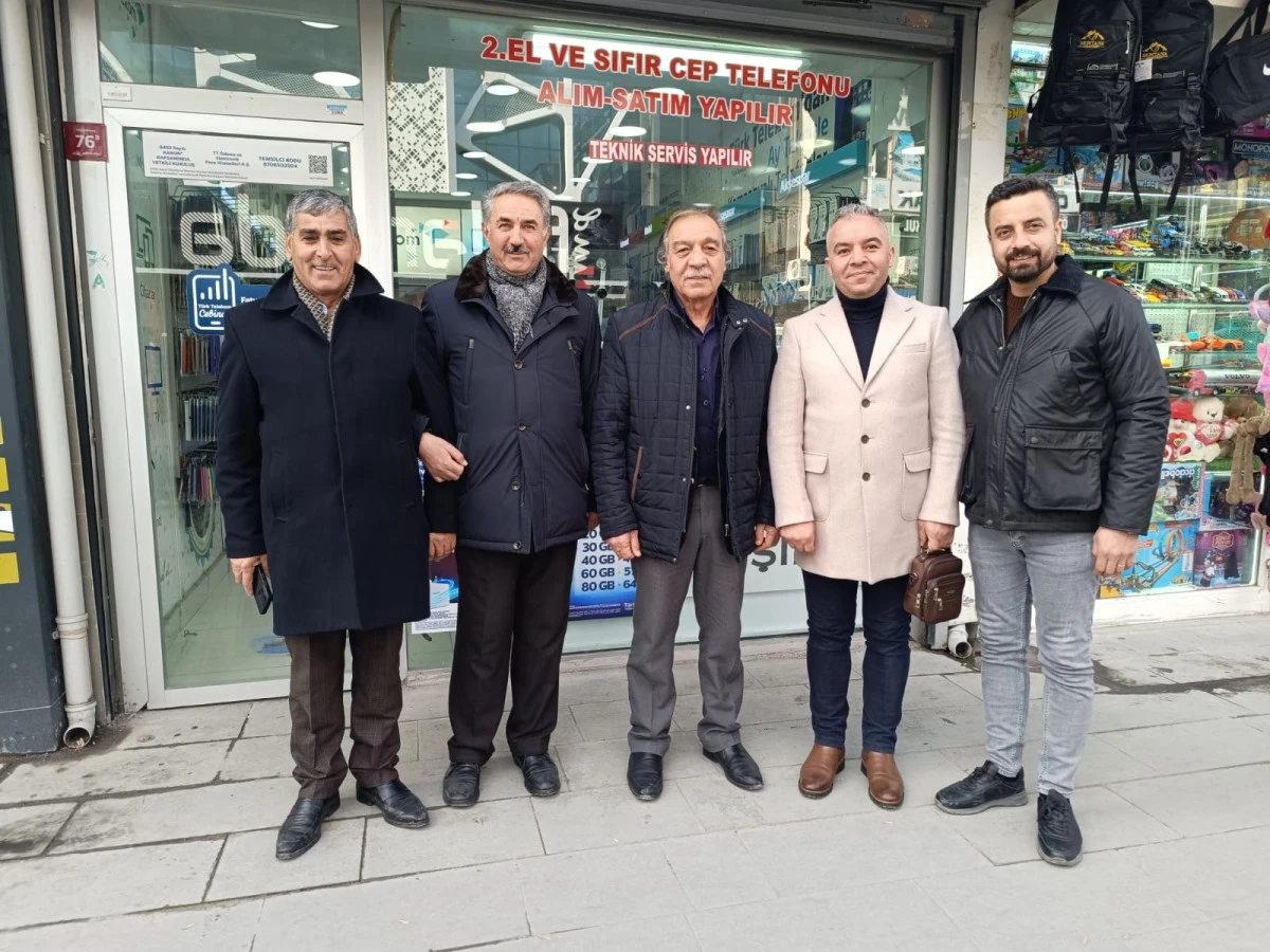 Başkan &Ccedil;etin Karaduman'dan Esnaf Ziyareti