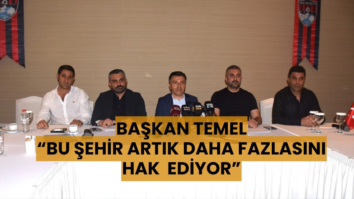 Başkan Erol Temel: “Bu şehir artık daha fazlasını hak ediyor”