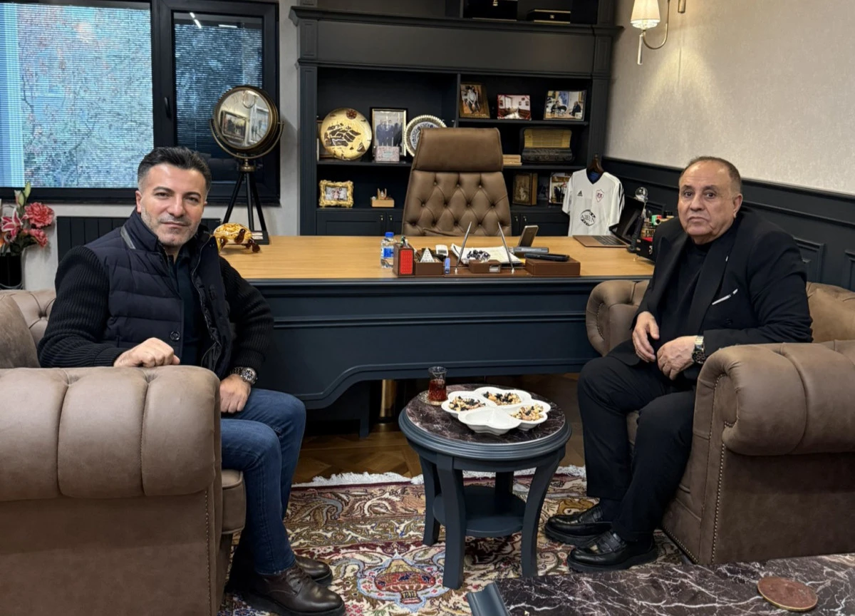 Başkan Erol Temel&rsquo;den İş İnsanı Zahir Kandaşoğlu&rsquo;na Ziyaret