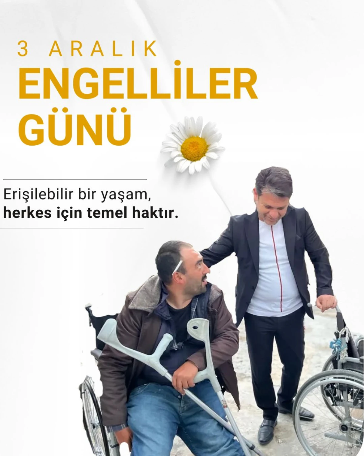 Başkan Kuşan'dan 3 Aralık Dünya Engelliler Günü Mesajı