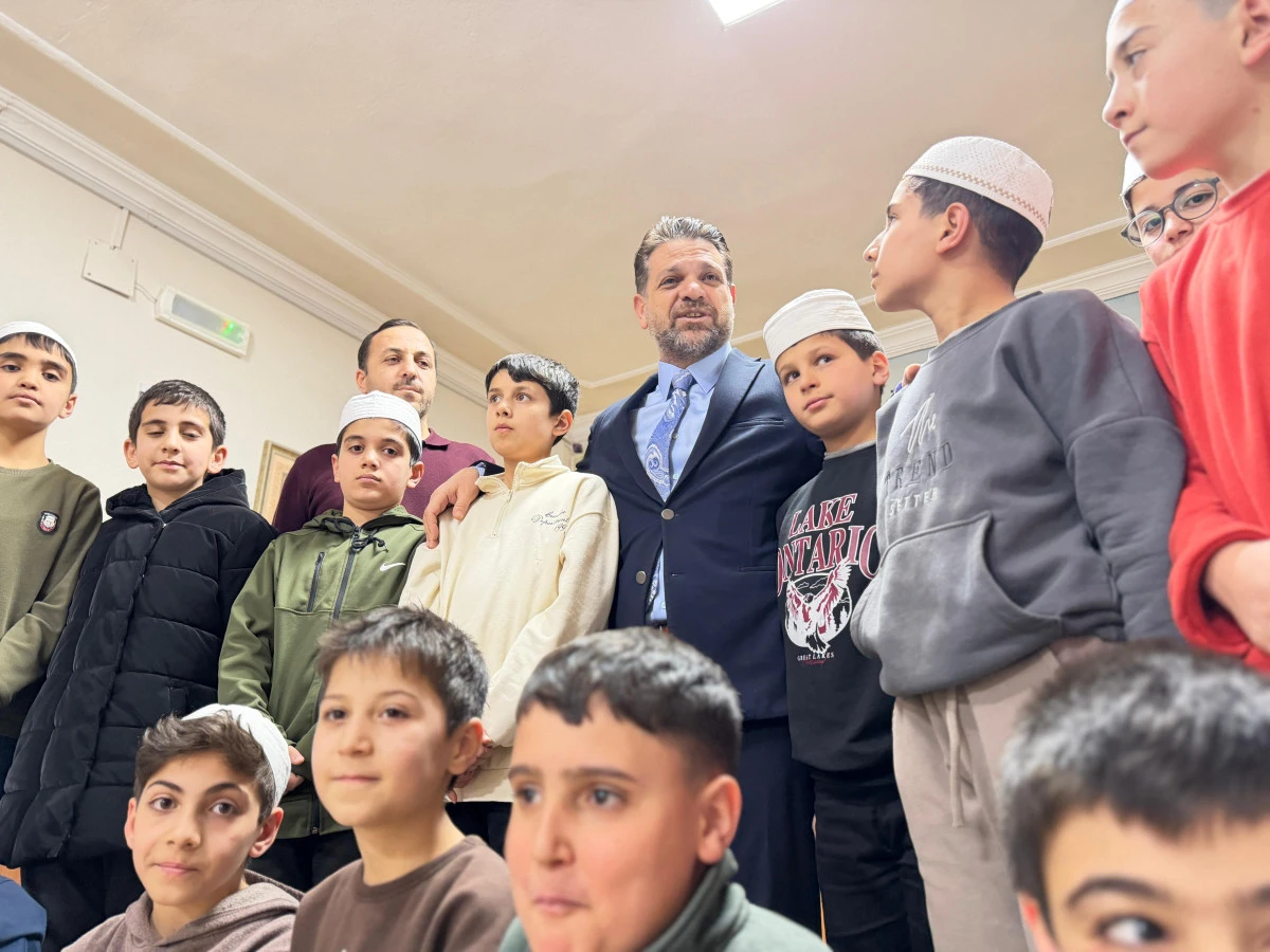 Başkan Yavuz Kuşan&rsquo;dan K&uuml;&ccedil;&uuml;k Hafızlara Ziyaret