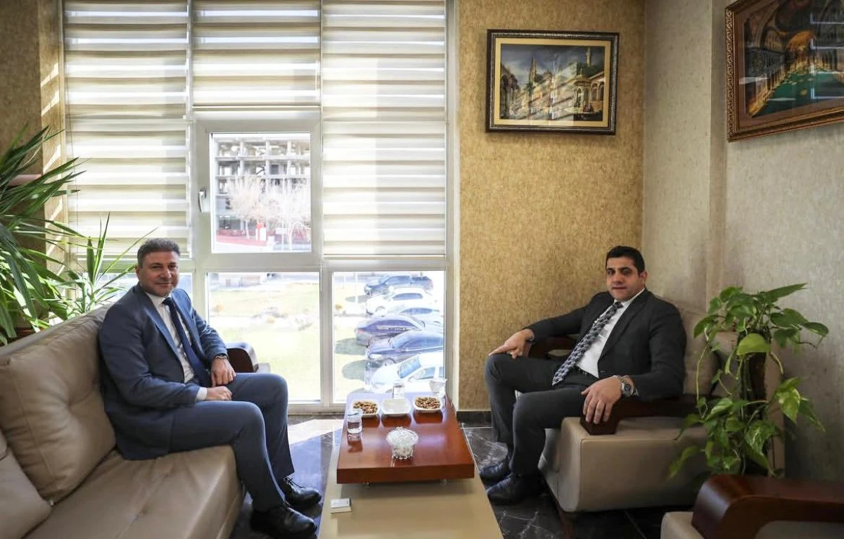 Başsavcı Salman&rsquo;dan İl M&uuml;d&uuml;r&uuml; Tosun&rsquo;a Ziyaret