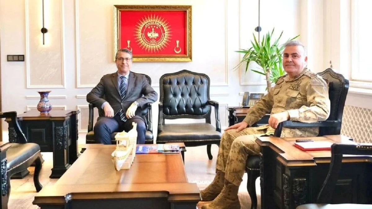 BİK Van B&ouml;lge M&uuml;d&uuml;r&uuml; Karadağ&rsquo;dan Avkıran&rsquo;a Ziyaret