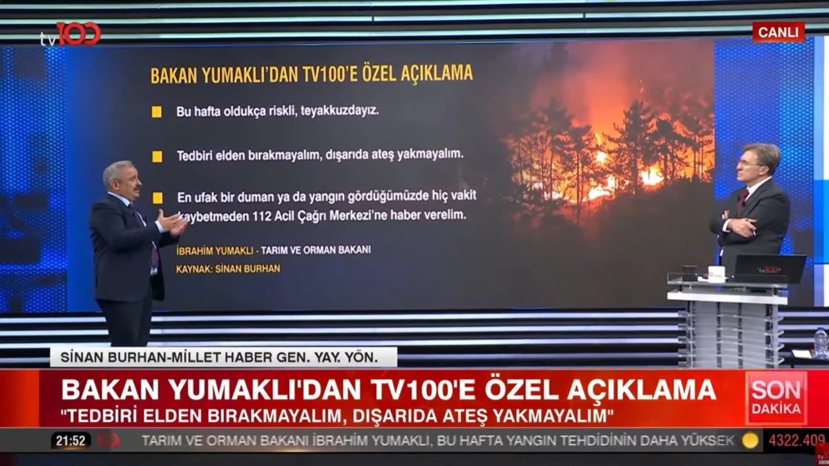 Canlı Yayında Alevli Tartışma: “Yanan Yerlere Otel Yapıldı” dediler rezil oldular