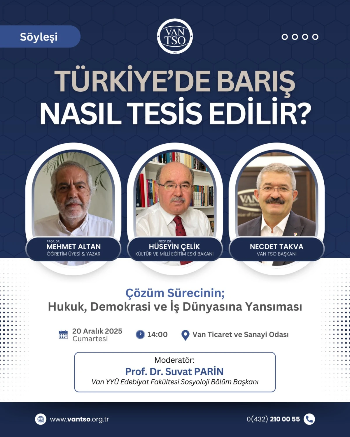 "&Ccedil;&ouml;z&uuml;m S&uuml;reci" Van TSO'da konuşulacak