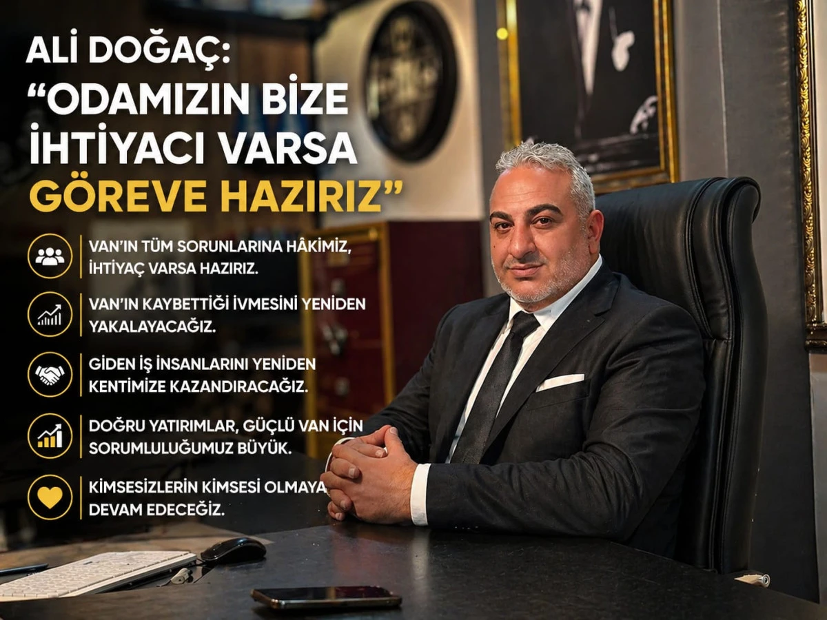 Doğa&ccedil;: &ldquo;Odamızın bize ihtiyacı varsa g&ouml;reve hazırız&rdquo;