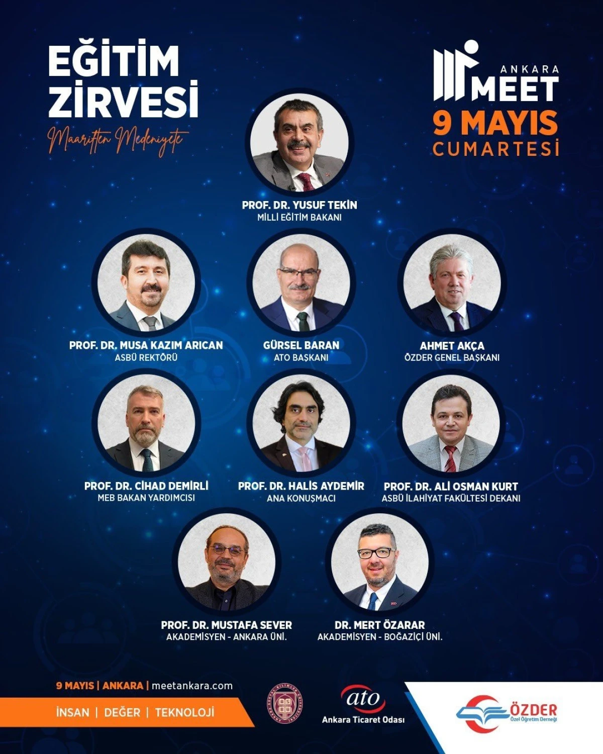 Eğitim Zirvesi 9 Mayıs'ta Ankara'da D&uuml;zenlenecek