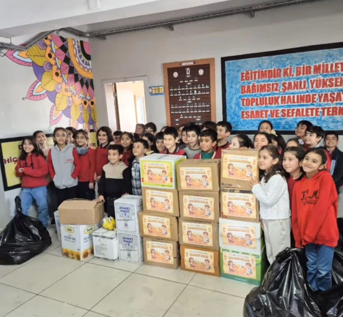 Fatih Sultan Mehmet İlkokulu&rsquo;ndan Ramazan&rsquo;da Anlamlı Yardım