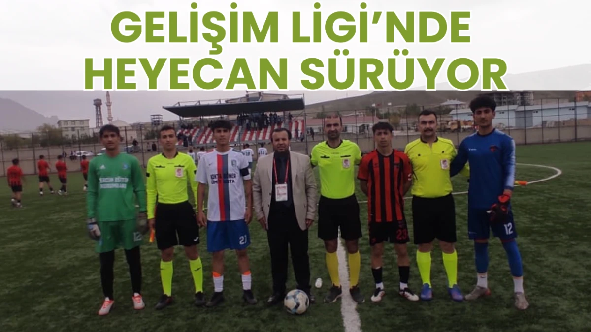 Futbolda gelişim ligi müsabakalari devam ediyor.