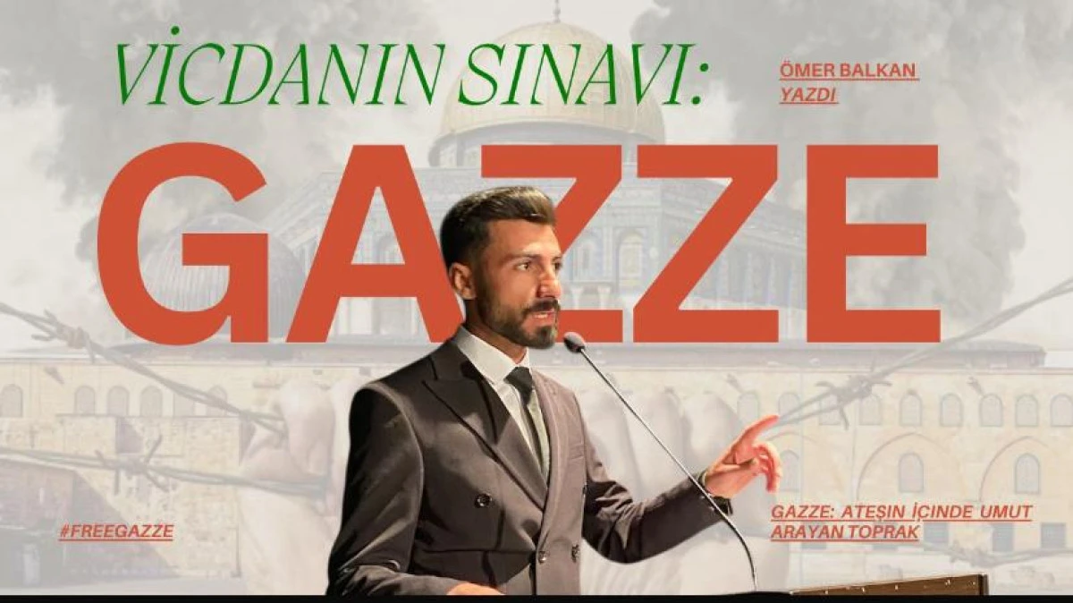 GAZZE&rsquo;DE BİR &Ccedil;OCUK UYUYORSA YA ŞEHİTTİR YA A&Ccedil;TIR