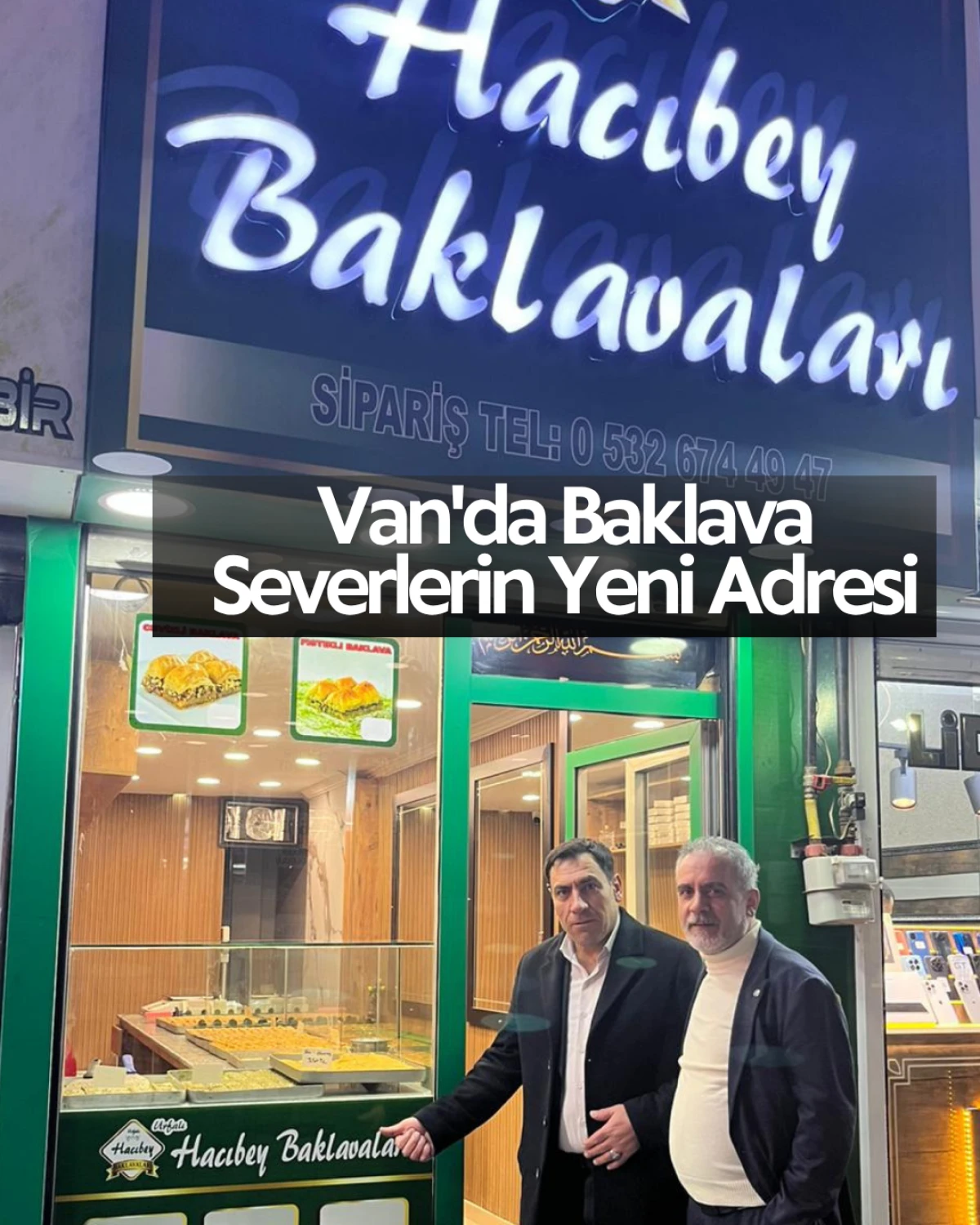 Hacıbey Baklavaları Van'da Damakları Şenlendirecek