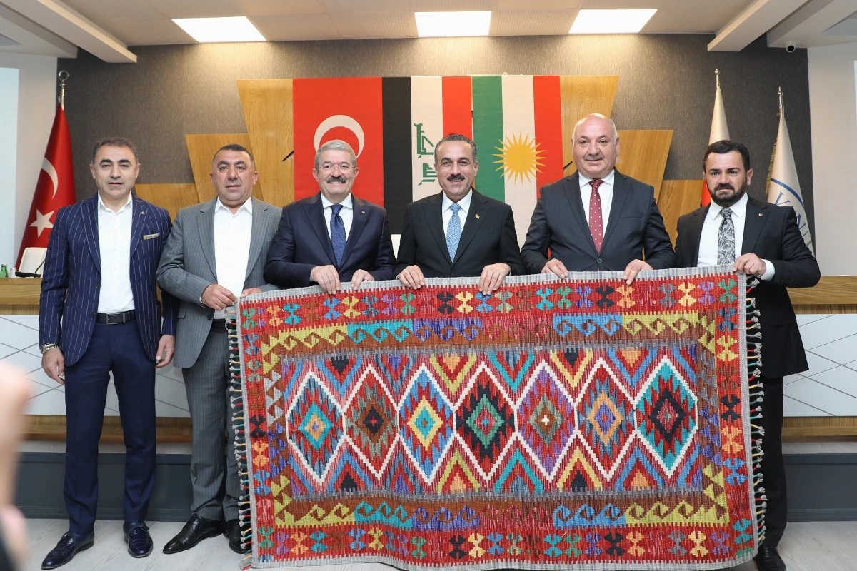 Irak K&uuml;rdistan B&ouml;lgesi heyetinden Van TSO'ya ziyaret