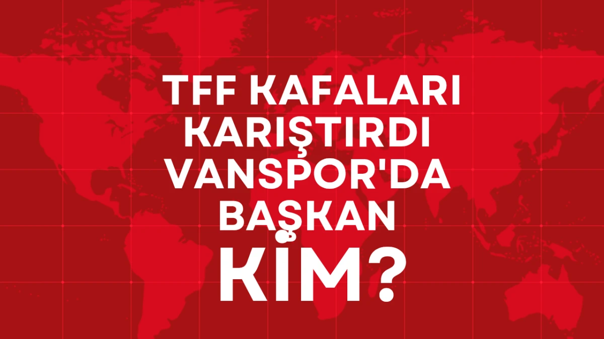 Kongrede Şahin Aslan Başkan Se&ccedil;ildi, TFF Kayıtlarında Hakan Tekdemir İsmi Yer Alıyor