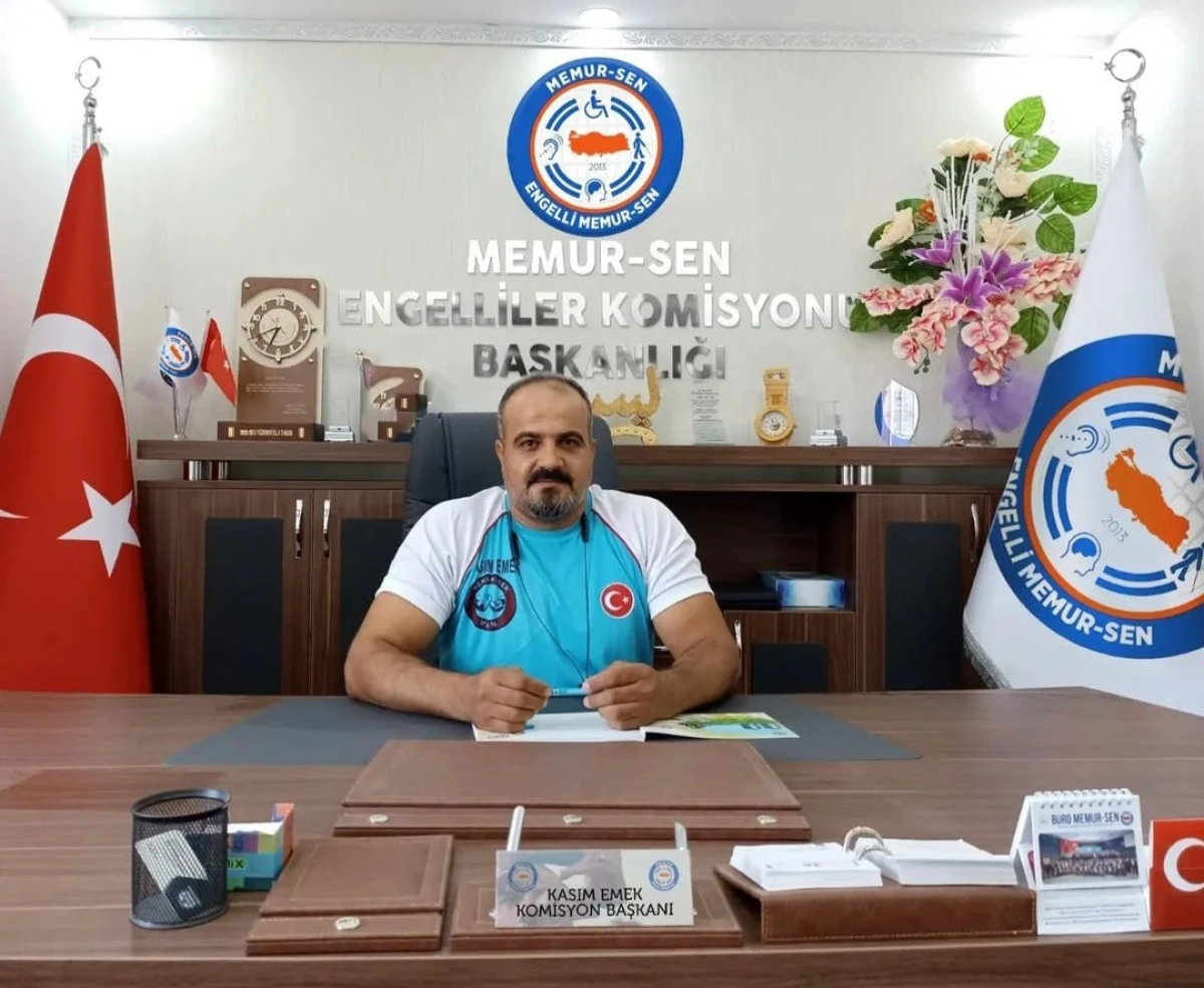 Memur-Sen Engelli Birimi Başkanı Kasım Emek’ten Van Valisi Ozan Balcı’ya Destek
