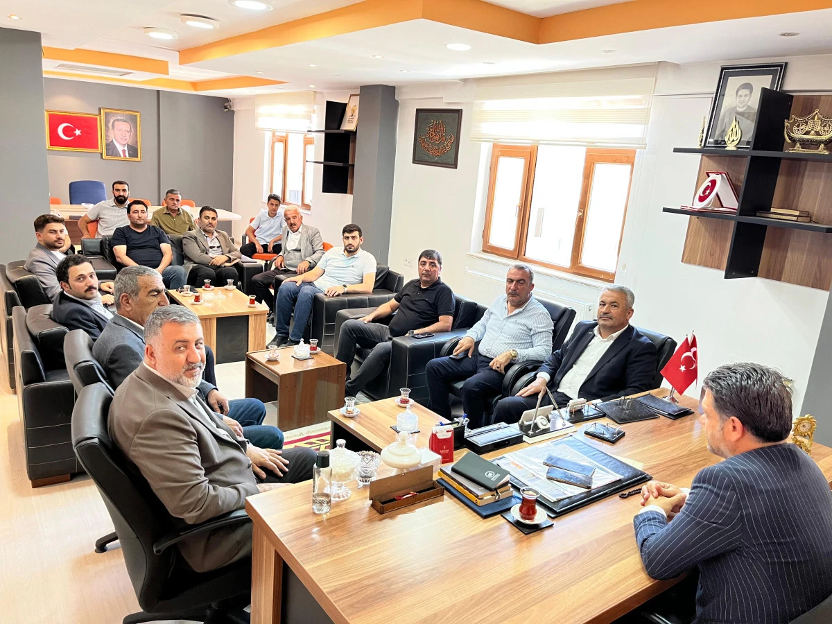 MÜSİAD'tan AK Parti İpekyolu İlçe Başkanlığı’na Ziyaret