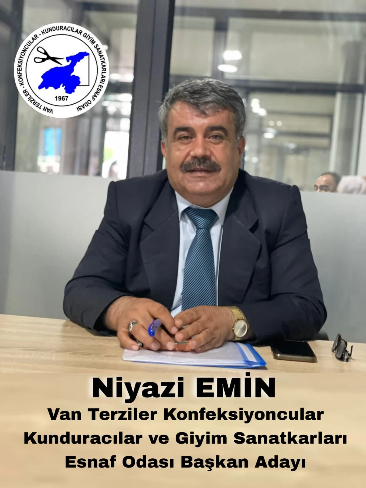 Niyazi Emin Adaylığını Açıkladı