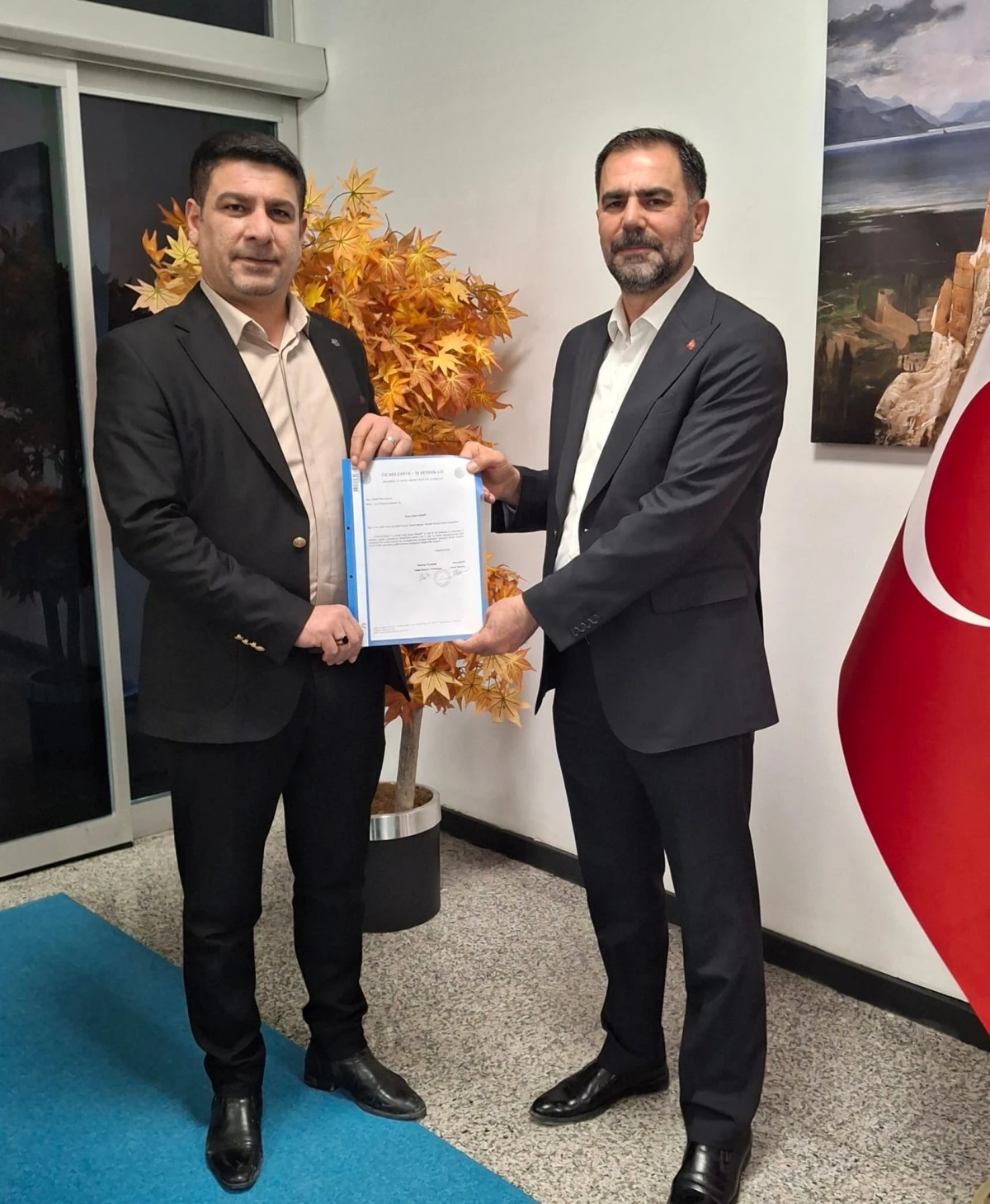 &Ouml;z Belediye-İş Sendikası Van İl Başkanlığına Etem Kasap Atandı