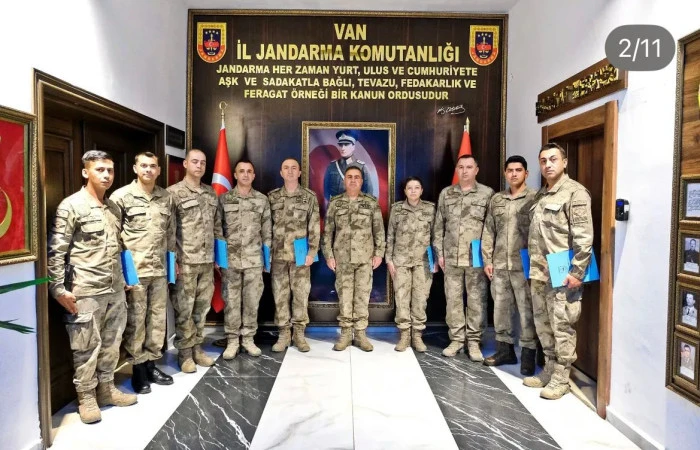 Tuğgeneral Avkıran, başarılı personelleri ödüllendirdi