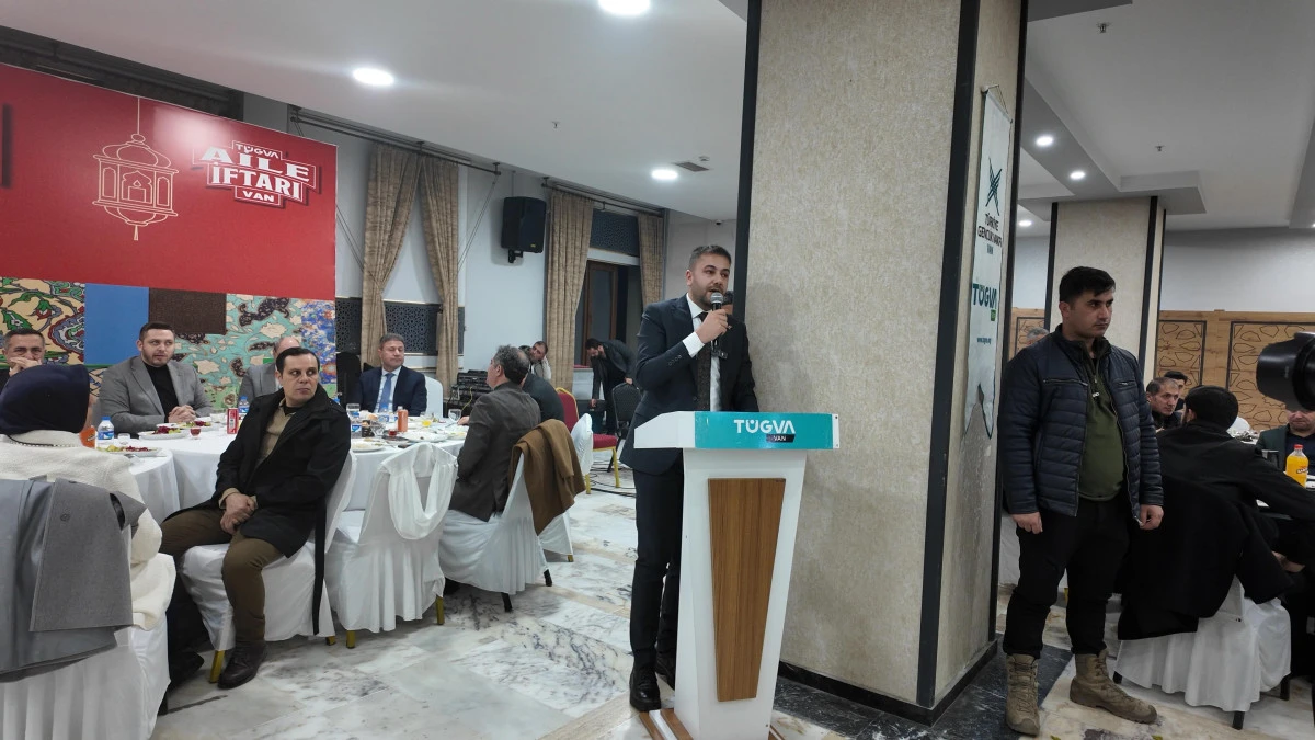 T&Uuml;GVA Van&rsquo;dan 1300 Kişilik Geleneksel Aile İftarı