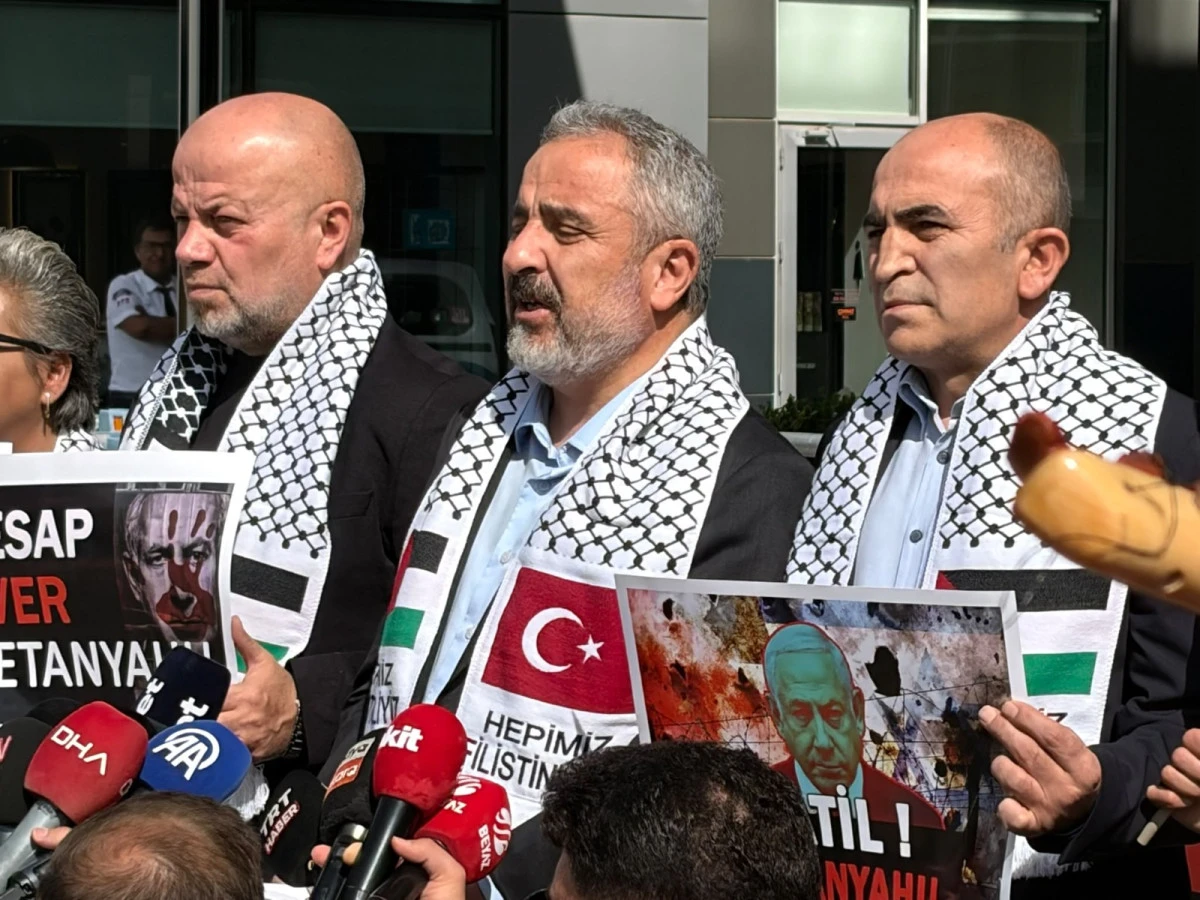 T&uuml;rkiye Basın Federasyonu Katil Netanyahu&rsquo;yu Kınadı