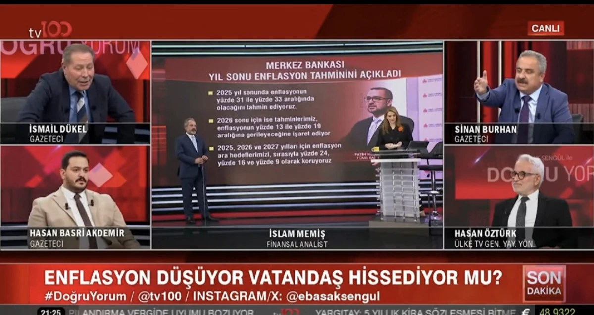 TV100'de Tarım Tartışması: Ambulans Çağırın Sözleri DAMGA Vurdu