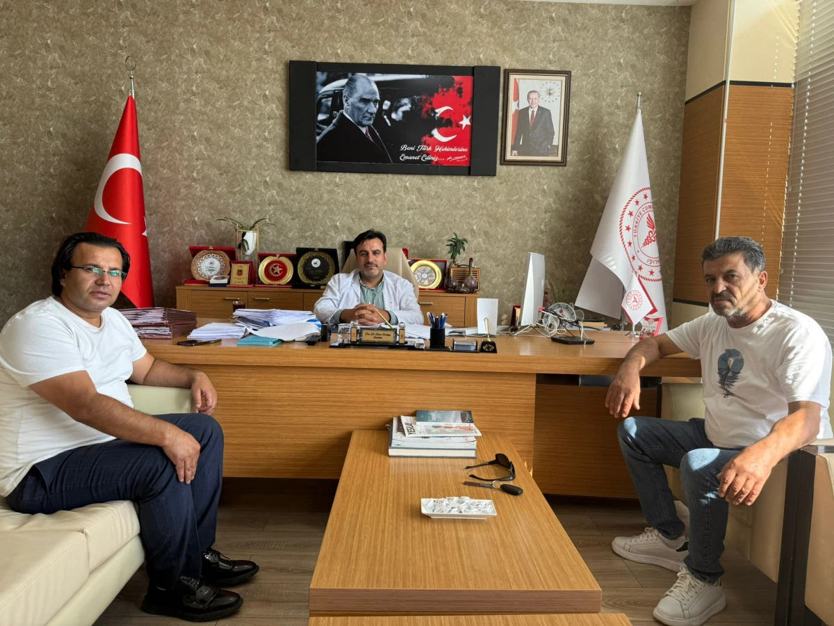 Ulutaş Ailesinden Başhekim Sarıkaya'ya Teşekkür Ziyareti 