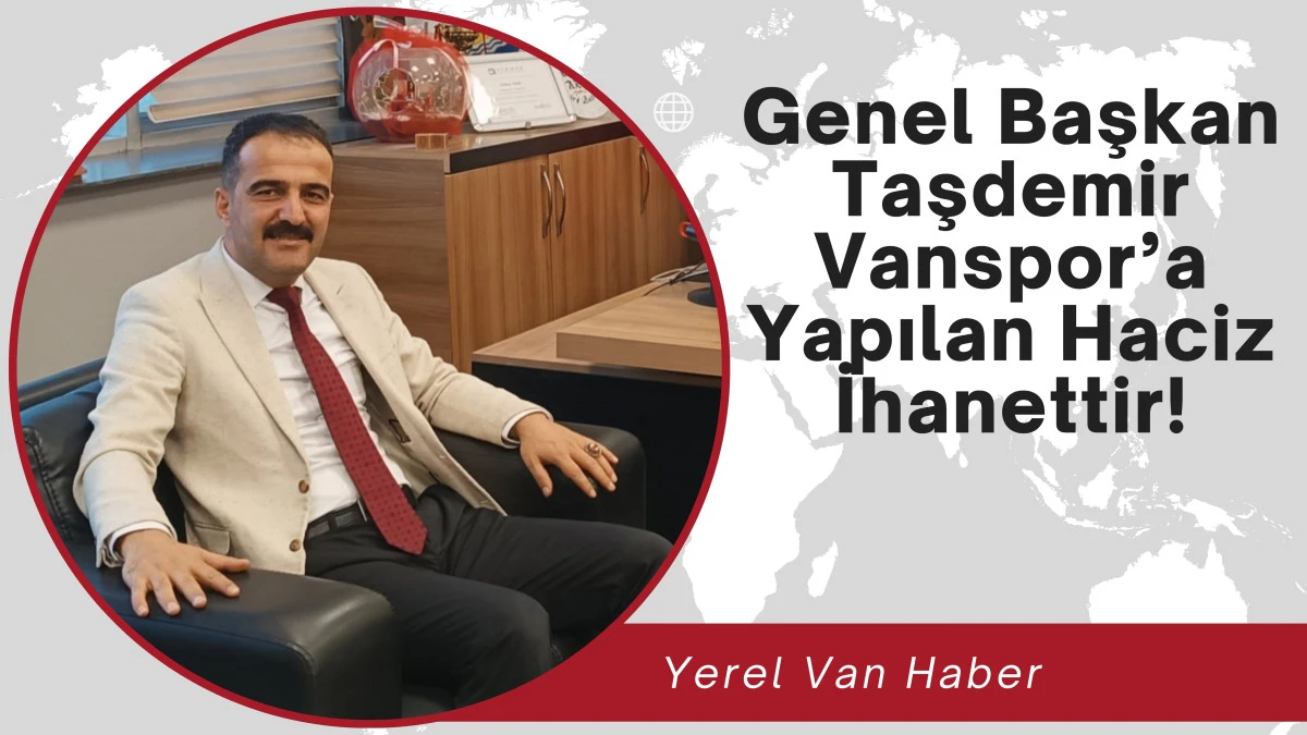  Van halkı, Vanspor’un arkasındadır! Bu Düpedüz İhanettir
