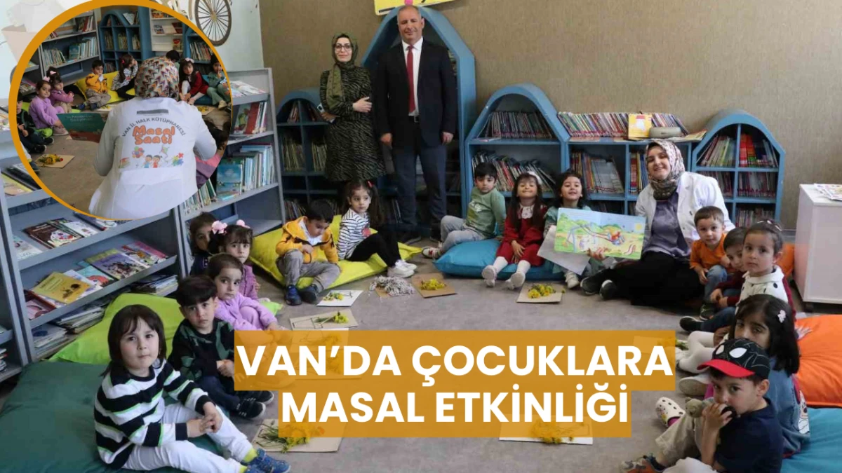 Van’da Çocuklara Masal Etkinliği
