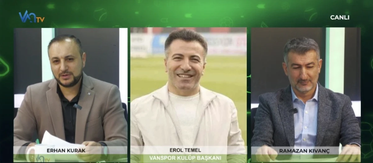 Vanspor FK Başkanı Erol Temel&rsquo;den Mahkeme Kararı ve Kul&uuml;b&uuml;n Geleceğine Dair Net A&ccedil;ıklamalar
