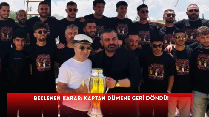 Vanspor’da Beklenen Karar: Kaptan Dümene Geri Döndü!
