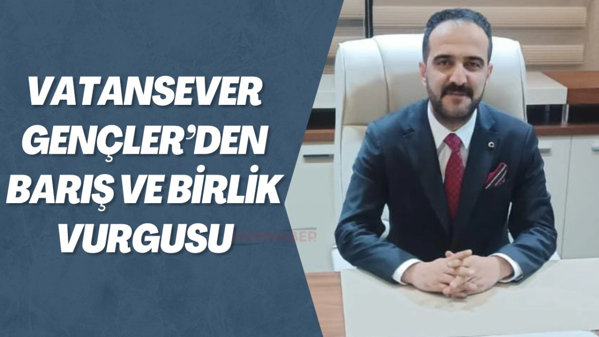 Vatansever Gençler’den Teröre Tepki, Birliğe Destek